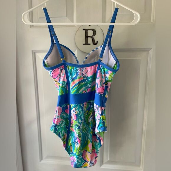 Lilly Pulitzer Surf Gypsea Palma Swimsuit Size 0 - Picture 4 of 8